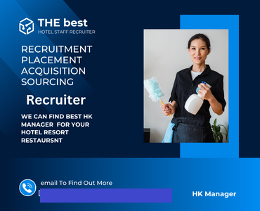 hotel HK Manager Recruitment Placement-india